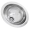 Nantucket Sinks Bar Sink, Stainless Steel, 13" W x 13" L x 5.25" H ROS - alternate 5